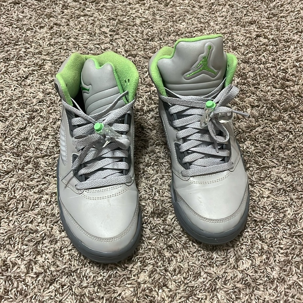 Jordan 5 green beans